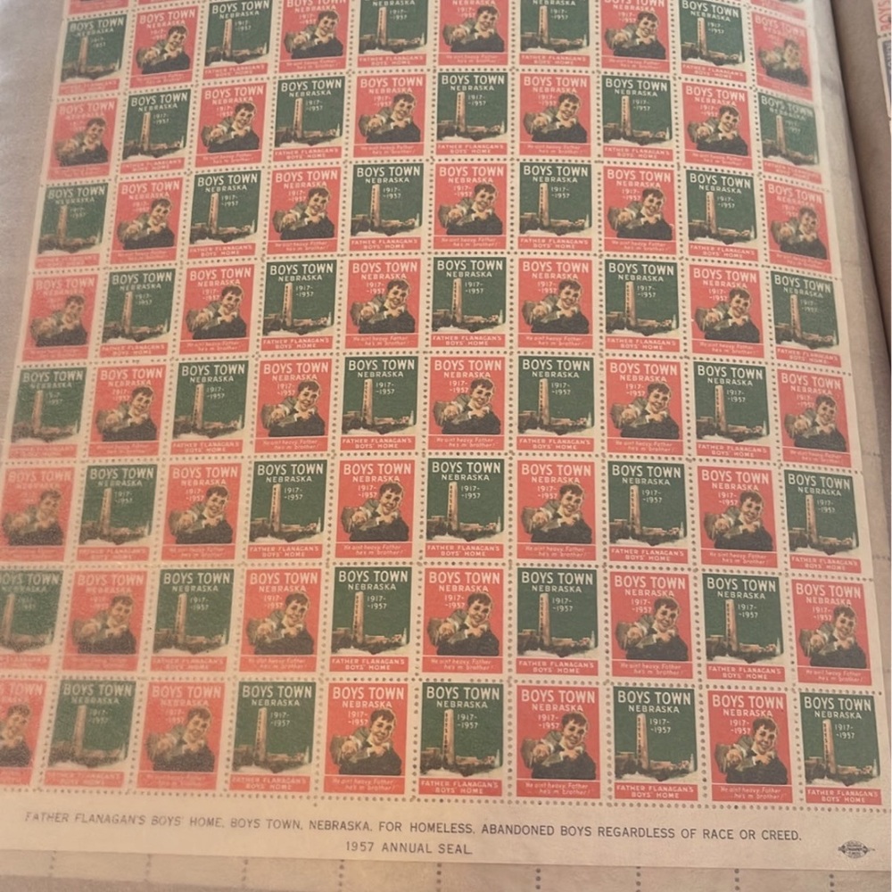 Boys Town Nebrasks seals 1917-1956